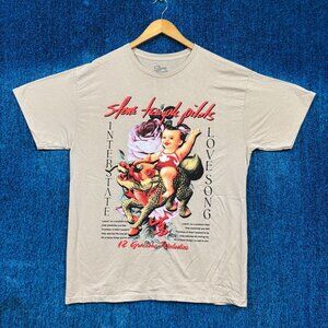 Stone Temple Pilots Interstate Lovesong Beige Rock T-Shirt Size Large